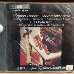 Recorder Concerti - Clas Pehrsson
