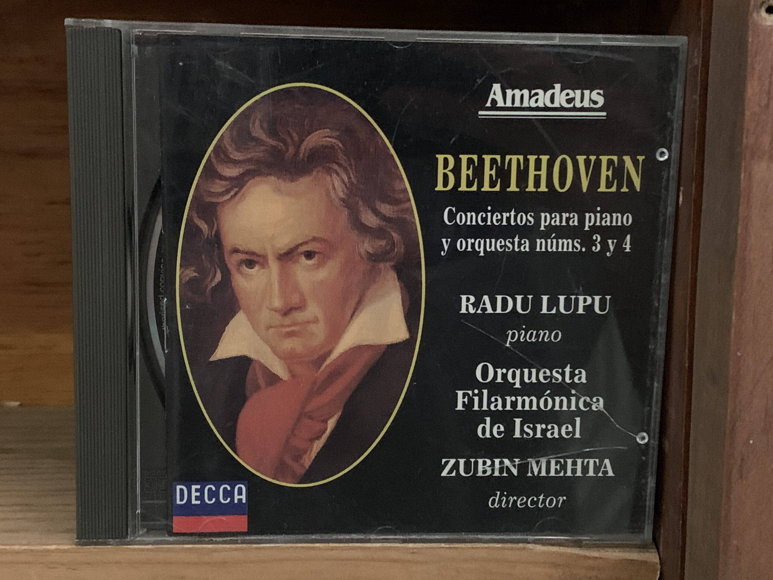 Beethoven: Conciertos para piano núms. 3 y 4 (Mehta)