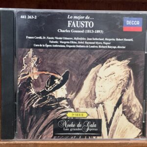 Lo mejor de... Fausto (Bonynge)