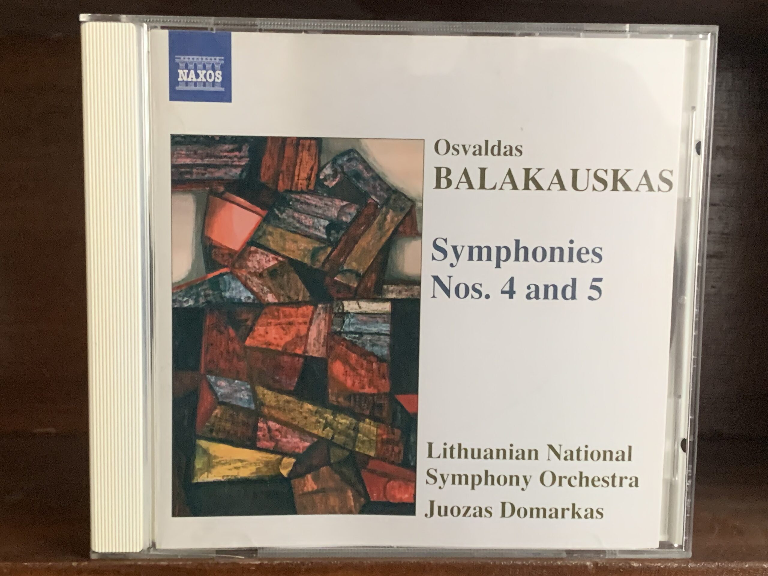 Osvaldas Balakauskas: Symphonies Nos. 4 and 5