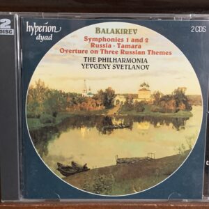 Balakirev: Symphonies 1 and 2 / Tamara / Russia