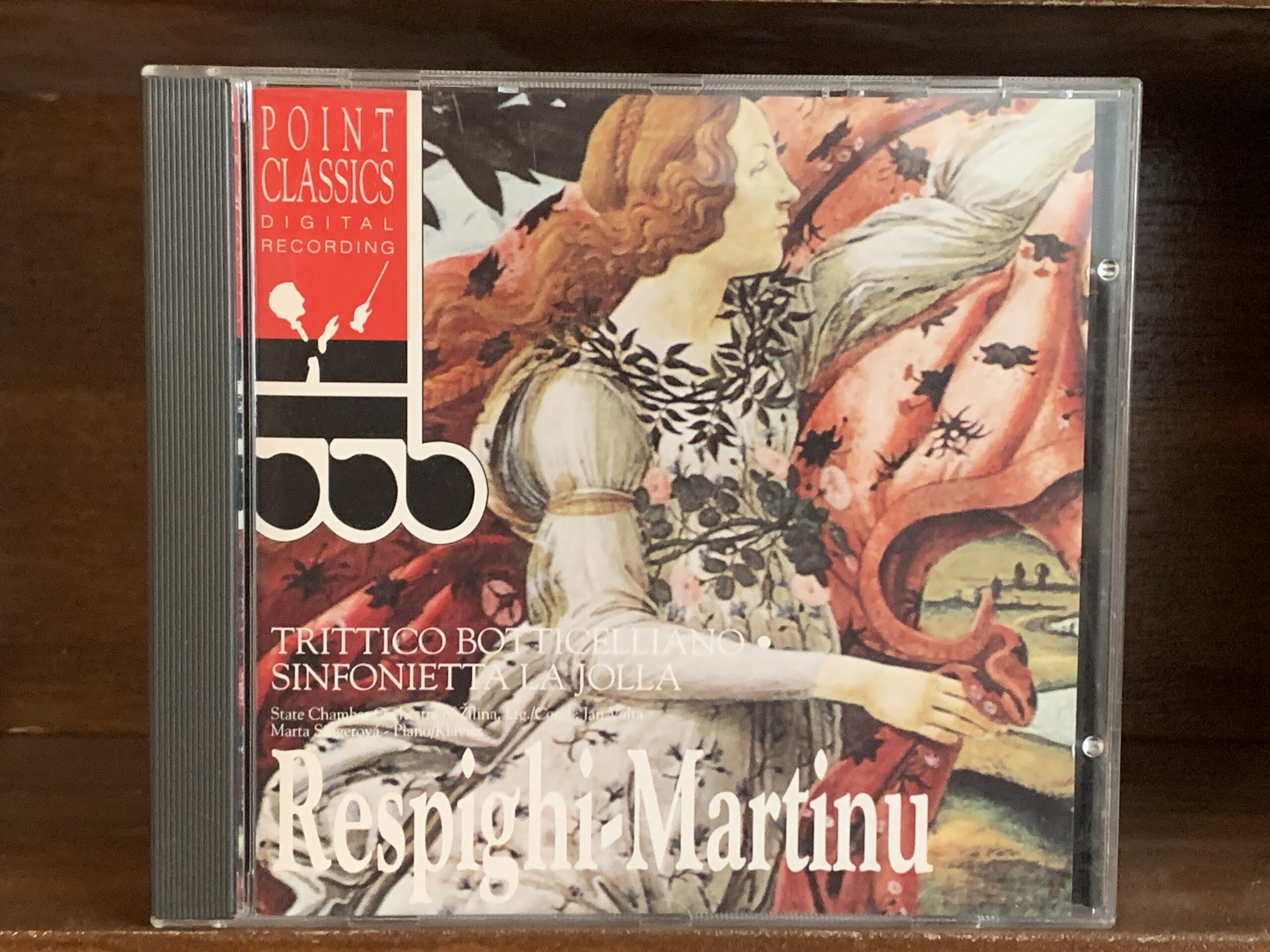 Respighi: Trittico Botticelliano / Martinů: Sinfonietta La Jolla