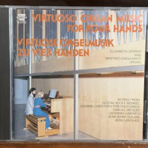 Virtuoso Organ Music for Four Hands