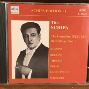 Tito Schipa - Schipa Edition 1 (1922-1924)