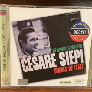 Cesare Siepi - Songs of Italy (The Romantic Voice of Cesare Siepi)