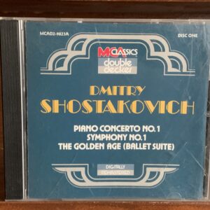 Shostakovich - Piano Concerto No. 1 / Symphony No. 1