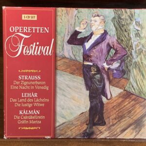 Operetten Festival (5 CD Set - Caja)