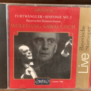 Furtwängler - Symphony No. 3 (Sawallisch / Orfeo)